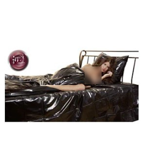 Лаковий підодіяльник ORGY (чорний)   | Knopka