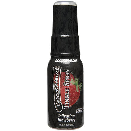 Спрей для мінету Doc Johnson GoodHead Tingle Spray – Strawberry (29 мл) зі стимулюючим ефектом | Knopka, фото 2