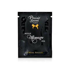 Пробник масажного масла Plaisirs Secrets Creme Brulee (3 мл)   | Puls69
