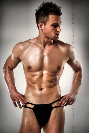 014 THONG black S/M - Passion | Knopka, фото 1