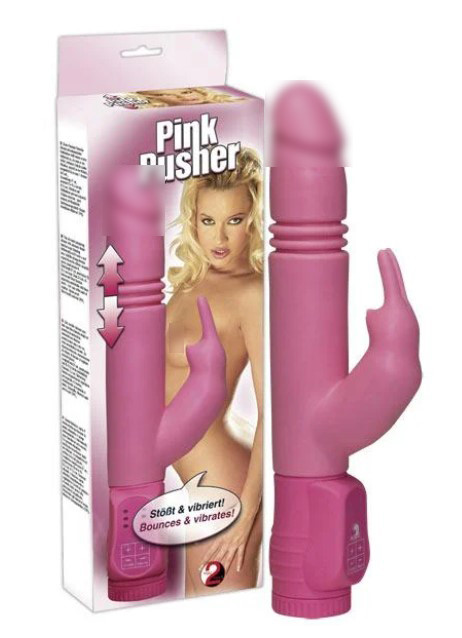 Вібратор PINK PUSHER   | Knopka