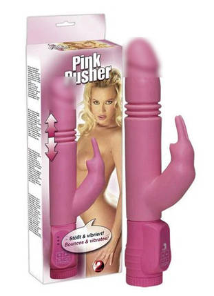 Вібратор PINK PUSHER | Knopka, фото 1