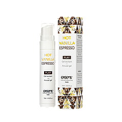 Стимулюючий гель для ерогенних зон EXSENS Kissable Hot Vanilla Espresso 15мл   | Knopka