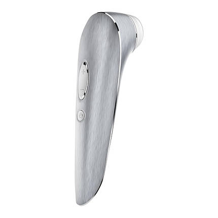 Люксовий вакуумний стимулятор Satisfyer High Luxury Fashion (вручну полірований алюміній) | Knopka, фото 2