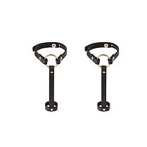 Браслет Bijoux Indiscrets MAZE - Hand Bracelet Harness Black | Knopka, фото 2