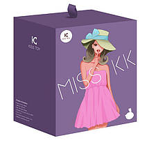Вакуумний стимулятор з вібрацією KissToy Miss KK Purple | Knopka, фото 3