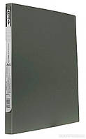 Папка-швидкозшивач "4Office" 4-213-08 A4 з карманом PP сіра