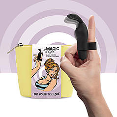 Вибратор на палец FeelzToys Magic Finger Vibrator Black | Puls69