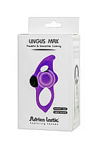 Ерекційне кільце Adrien Lastic Lingus MAX Violet з вібрацією | Knopka, фото 3