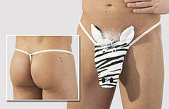 Стрінги ВЕСЕЛА ЗЕБРА