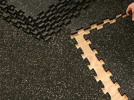 Гумові пазли 4мм mosaic EPDM (колір мікс) слайс