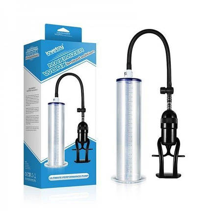 Вакуумна помпа для збільшення пеніса MAXIMIZER PERFORMANCE PUMP | Knopka, фото 2