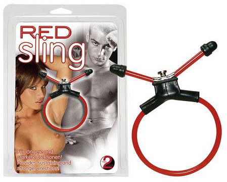 Ерекційне кільце RED SLING | Puls69, фото 2