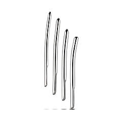 Набір уретральних стимуляторів Sinner Gear Unbendable - Single Ended 4 шт, діаметри 9,10,11,12 мм   | Knopka