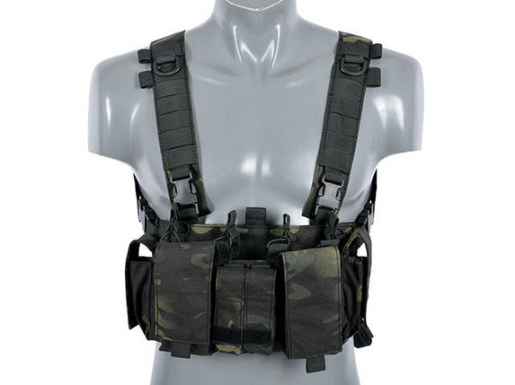 Патрульний нагрудник Chest Rig - Multicam Black [8FIELDS], фото 1