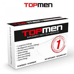 Препарат для стимуляції ерекції Top Men - 10 capsule   | Knopka