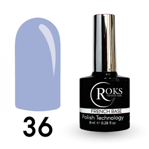 Базове покриття ROKS Rubber Base French №36 8 мл