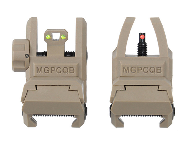 Складані прицільні пристосування ARMOR — Tan [MGPCQB] (для страйкболу)
