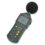 Шумомір Mastech MS6701(30-130 dB) в пило і вологозахищеному прогумованому корпусі,, фото 3