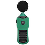 Шумомір Mastech MS6701(30-130 dB) в пило і вологозахищеному прогумованому корпусі,, фото 7
