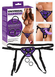 Ремінці для страпона з гумовими кільцями   | Knopka