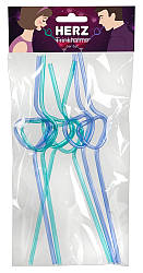 Трубочки СЕРДЕЧКА 6 шт