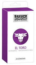 Презервативи SECURA EL TORO 24 шт | Puls69