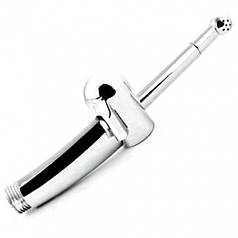 Насадка для анального душа з гальванічною пластмаси   | Knopka