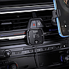 Автомобільний FM трансмітер Bluetooth MP3 HOCO E65 |BT5.0/TF/FM/AUX/Support 2 Phones| Чорний, фото 8