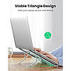 Універсальна підставка для ноутбука UGREEN Foldable Laptop Stand Silver (LP451), фото 7