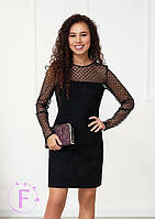Коротка чорна сукня 022 В