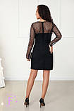 Коротка чорна сукня 022 В, фото 4