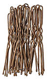 Шпильки коричневі FRANCE малі 50 шт