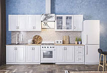 Кухня Прованс Світ Меблів МДФ Блакитна/ Біла