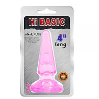SASSY Anal Plug-Pink   | Knopka