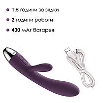 Вібратор кролик з інтелектуальним режимом Svakom Alice Violet | Knopka, фото 5