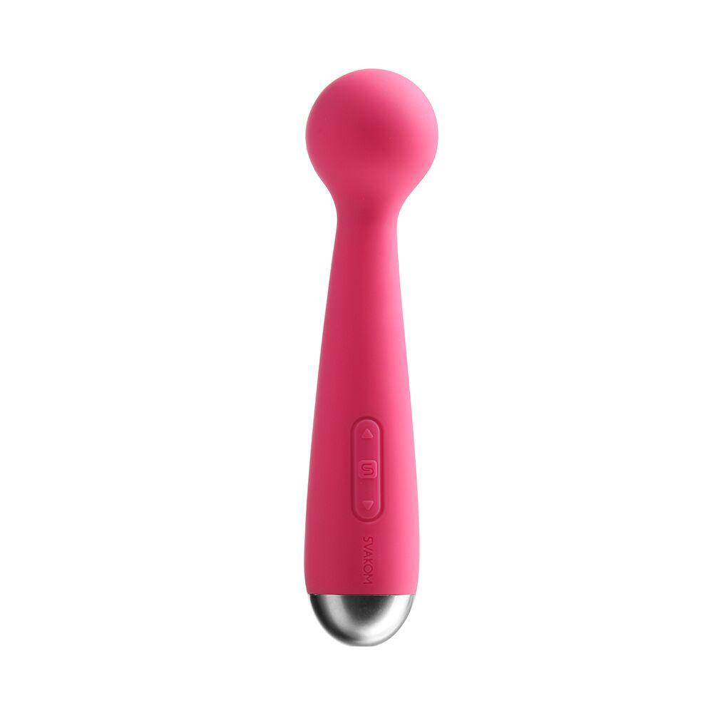 Вібромасажер з інтелектуальним режимом Svakom Mini Emma Plum Red   | Knopka