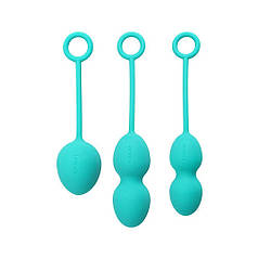 Набір вагінальних кульок зі зміщеним центром ваги Svakom Nova Green   | Knopka
