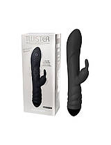 Вібратор кролик зі спіральним 3D-масажем Adrien Lastic Twister | Knopka, фото 3