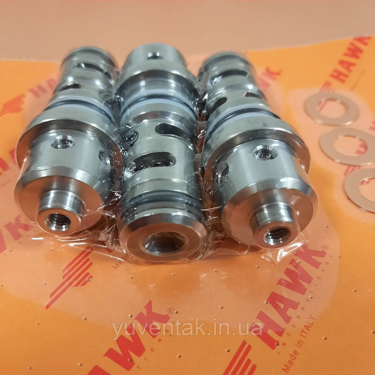 Клапана для апаратів високого тиску HAWK, серія PX,  500бар, ( підходить під усі насоси даної серії)