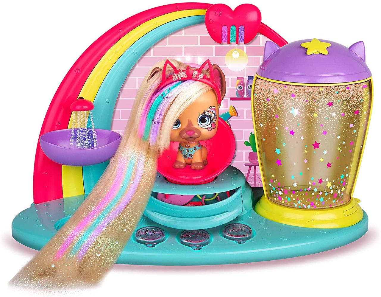 VIP Pets Великий Ігровий набір Віп Петс Салон краси IMC Toys VIP Pets Fabio & Fabia Hair Salon Playset, фото 1