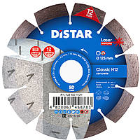 Круг алмазний Distar Classic 125 мм сегментний відрізний диск з армованому бетону на КШМ (12315011011)