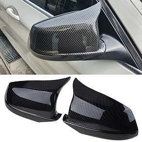 Накладки на дзеркала M Performance BMW (БМВ) 5 series F10 F11 F18 (2010-13) Карбонові, фото 1