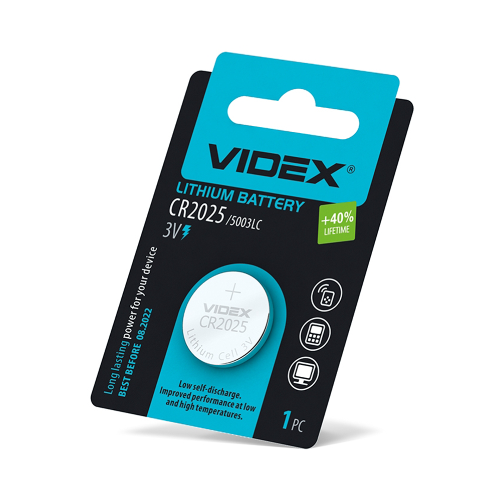 Батарейка CR2025 Videx Lithium (3v)