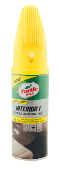 Суха хімчистка з нейтралізатором запаху "Interior 1" Turtle Wax