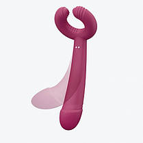 Вібратор для пар Love To PLEASE Love ME з трьома моторами, гнучкий | Knopka, фото 5