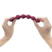 Анальний ланцюжок Love To Love BING BANG M - STAR PLUM | Knopka, фото 4