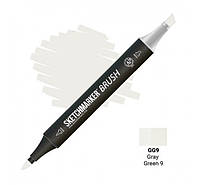 Скетчмаркер SKETCHMARKER BRUSH Green Gray 9 (Сіро-зелений 9) SMB-GG09