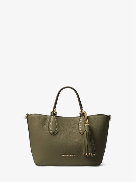 Brooklyn small pebbled leather satchel new arrivals
