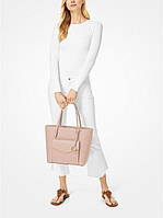 Сумка Michael Kors Jet Set Large Leather Pocket Tote Bag Soft Pink (30S0GTTT7L)